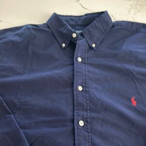 Men's XL Tall button down shirt